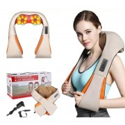 Массажер для шеи плеч и спины с ИК-прогревом Massager of Neck Kneading Classic PRO (3-КП448)