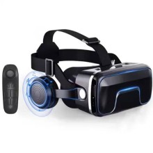 Vr окуляри шолом віртуальної реальності VR Box GO4EA із навушниками для смартфону iPhone Android з пультом 