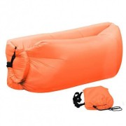 Нейлоновый надувной гамак до 200 кг Lamzac SUPER 200 х 90 х 70 см Оранжевый (00150-03)