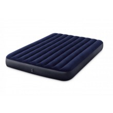 Двомісний надувний матрац Intex 64759 Classic Downy Bed 203 х 152 х 25 см Синій