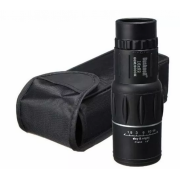 Монокуляр ударостійкий прогумований з вологозахистим покриттям Bushnell 16x52 з подвійним фокусуванням + Подарунок чохол