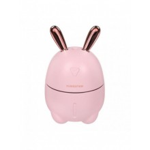 Увлажнитель воздуха с подсветкой ночник зайчик для детей Humidifier One Line Розовый Увлажнитель воздуха с подсветкой ночник зайчик для детей Humidifier One Line Розовый