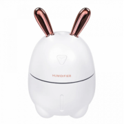 Увлажнитель воздуха ночник с подсветкой зайчик для детей Humidifier One Line Белый