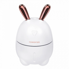 Увлажнитель воздуха ночник с подсветкой зайчик для детей Humidifier One Line Белый Увлажнитель воздуха ночник с подсветкой зайчик для детей Humidifier One Line Белый