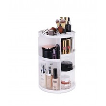 Органайзер для косметики 360° Rotation Cosmetic Organizer White MAX (00651-02) Белый