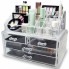 Бокс органайзер для косметики Cosmetic storage box DEEP LUXURY Прозрачный