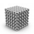 Конструктор-головоломка GTM Neocube 216 шариков Silver