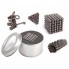 Конструктор-головоломка GTM Neocube 216 шариков Silver