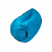 Надувной двухслойный прочный  матрас-гамак Ламзак Original 2,2м Blue
