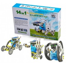 Развивающая технологическая игрушка робот-конструктор SOLAR ROBOT 14в1, солнечная батарея Развивающая технологическая игрушка робот-конструктор SOLAR ROBOT 14в1, солнечная батарея
